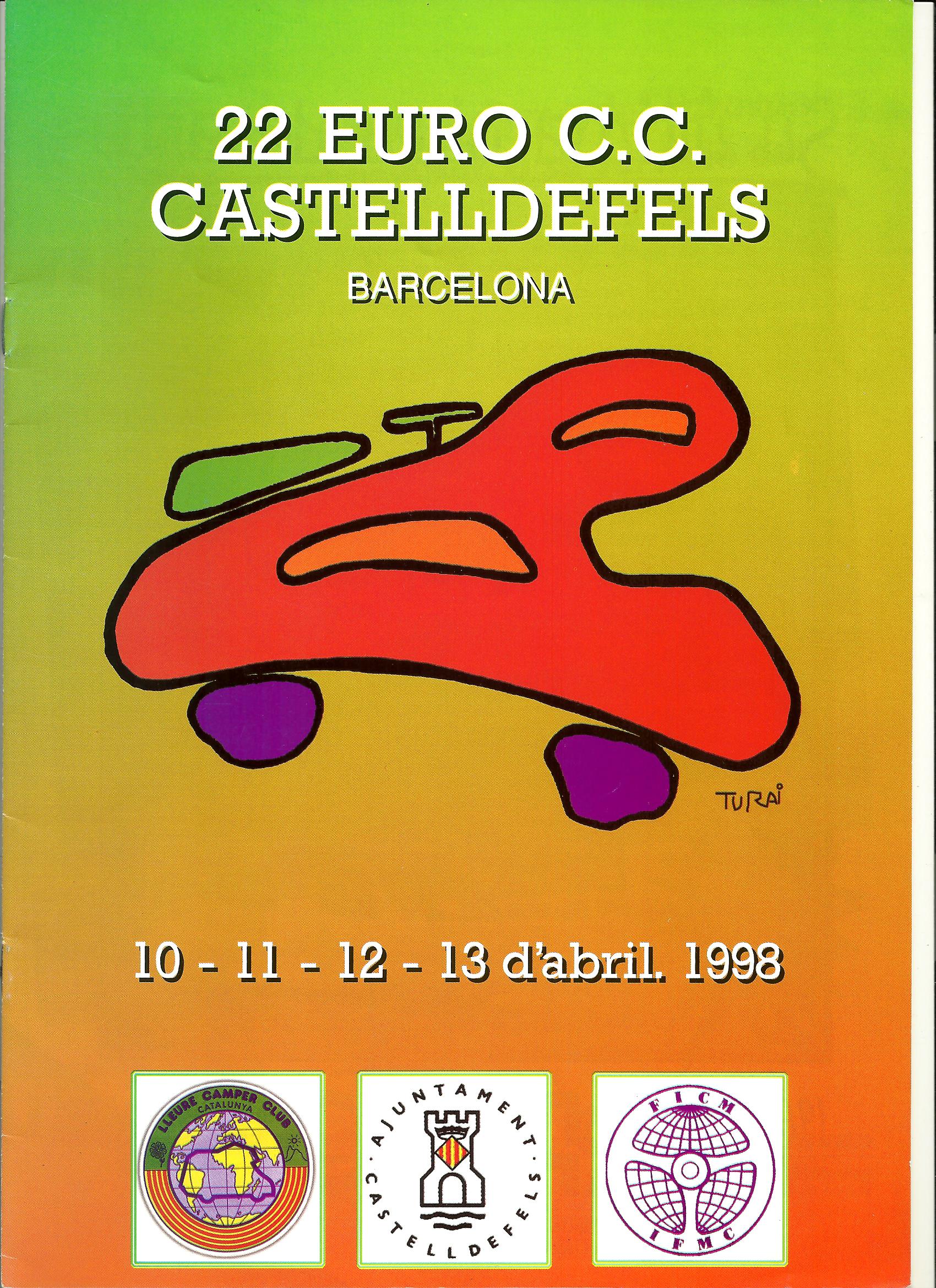 22 Euro CC Castelldefels 10-11-12-13 Abril 1998